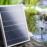 Eco-Friendly Solar Garden Waterfall Fountain Kit with 9.7 FT Reach