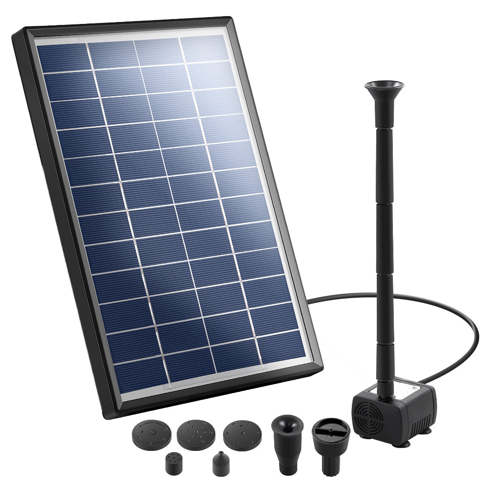 Eco-Friendly Solar Garden Bird Bath Fountain Pump with 6 FT Panel