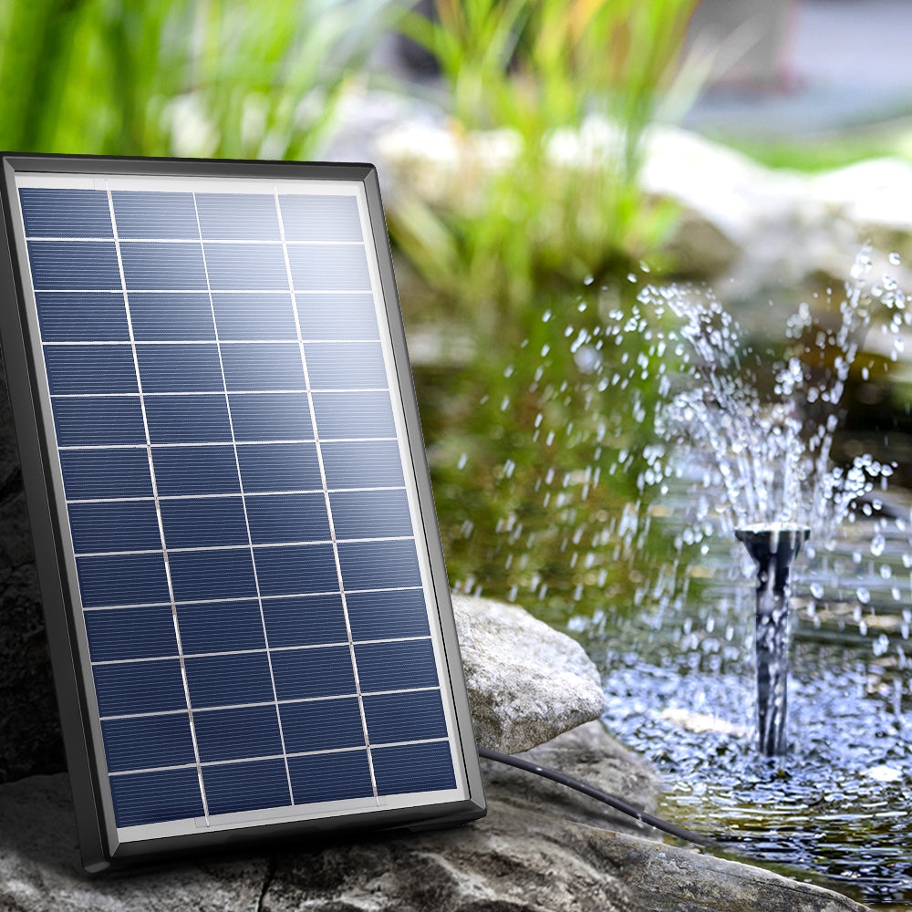 Eco-Friendly Solar Garden Bird Bath Fountain Pump with 6 FT Panel