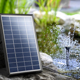 Eco-Friendly Solar Garden Bird Bath Fountain Pump with 6 FT Panel