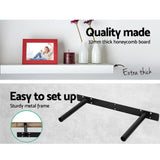 Artiss White 3-Piece Wall Mounted Floating Shelves Set - 45-Degree Angle