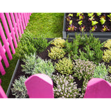 Dual Pack of Galvanised Steel Elevated Garden Beds - 120x90x30cm for Growing Vegetables and Herbs - Close-Up Angle