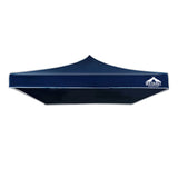 Instahut Navy 3x3m Replacement Roof for Pop-Up Gazebo - Outdoor Wedding Tent Canopy - Side View
