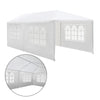 Instahut Gazebo 3x6m Outdoor Marquee Side Wall Party Wedding Tent Camping White 4 Panel