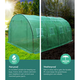 Premium Greenhouse Replacement Cover 4m x 3m x 2m - High-Density Waterproof Design - Extra Image