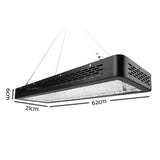 Full Spectrum 2000W LED Grow Light for Optimal Plant Growth - Front View