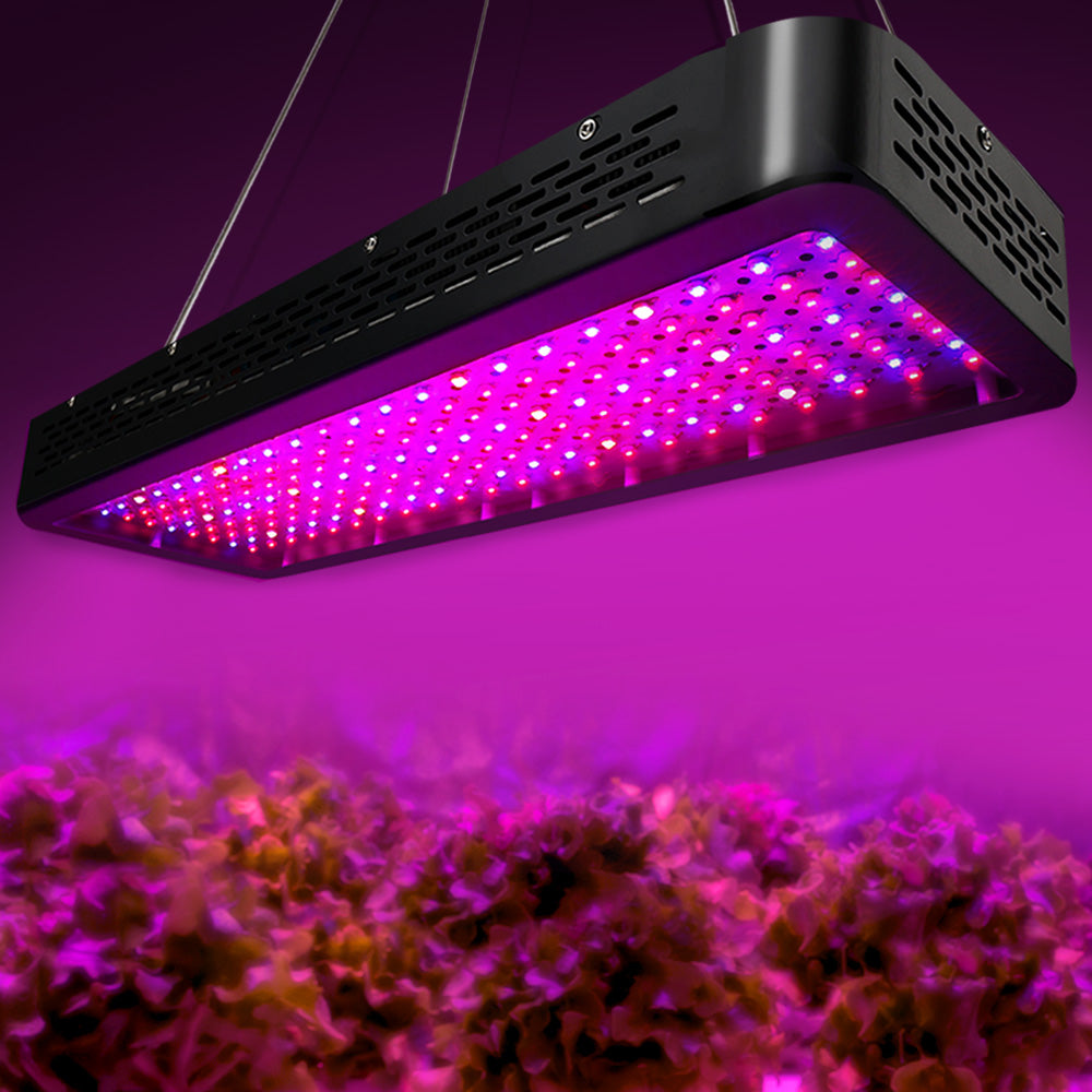 Dual Pack 2000W Full Spectrum LED Grow Light Kit for Hydroponics - Greenfingers Indoor Plant Growth Solution
