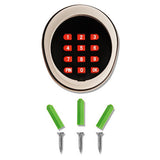 LockMaster Wireless Keypad Gate Opener with Programmable Features - Close-Up Angle