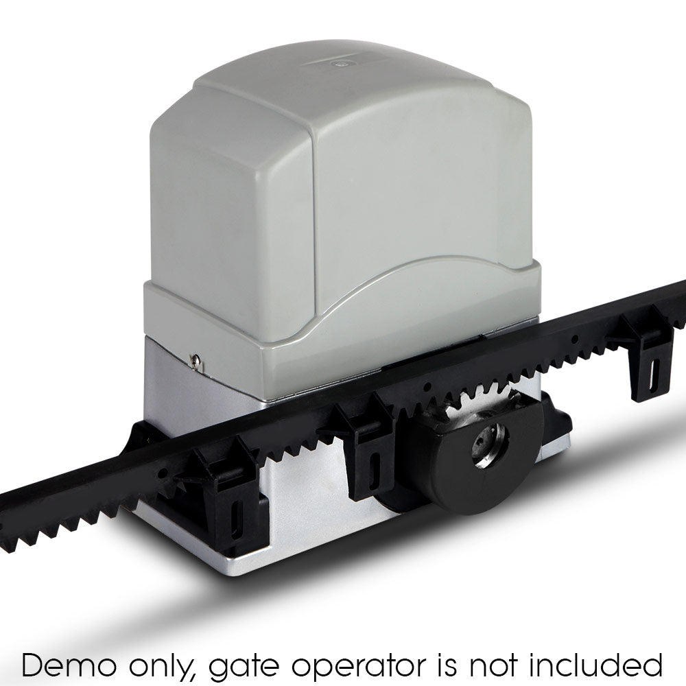 Sliding Gate Opener Rack Auto Remote Kit Heavy Duty Electric Security
