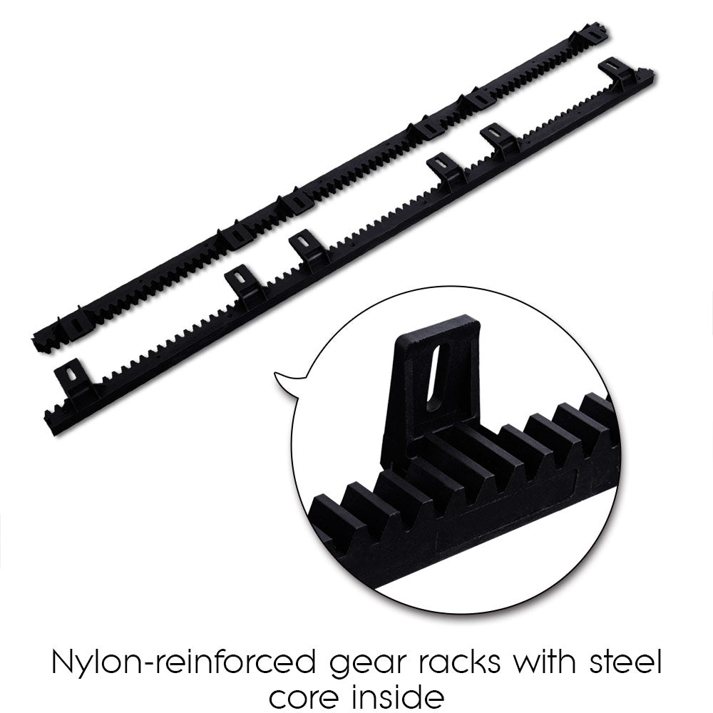 Sliding Gate Opener Rack Auto Remote Kit Heavy Duty Electric Security