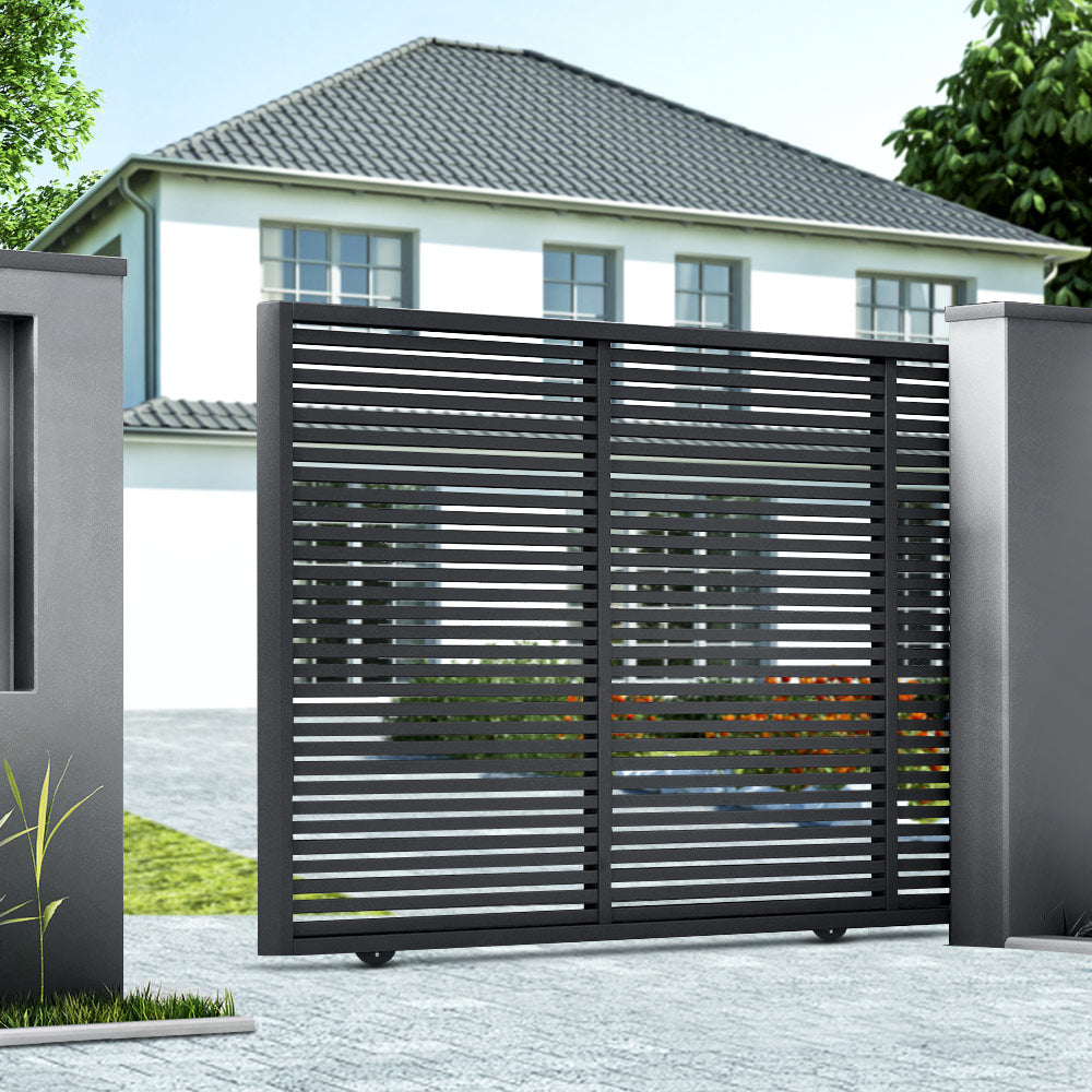 Sliding Gate Opener Rack Auto Remote Kit Heavy Duty Electric Security