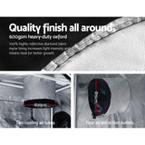 Indoor Hydroponic Grow Tent Kit - 80x80x160cm with 600D Oxford Fabric - Side View