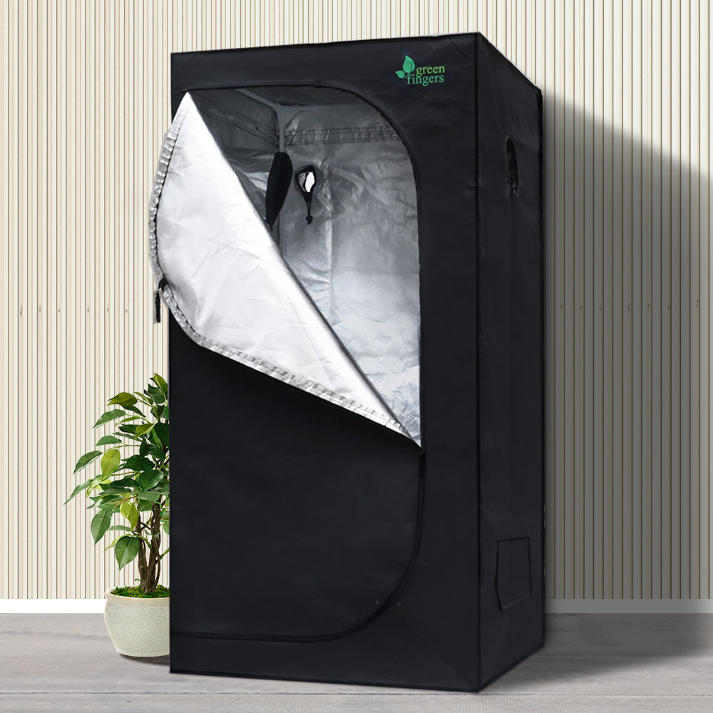 Indoor Hydroponic Grow Tent Kit - 80x80x160cm with 600D Oxford Fabric