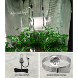 Eco-Friendly Air Purification System with Ventilation Fan and Carbon Filter Kit - Rear View