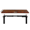 Artiss Standing Desk Electric Adjustable Sit Stand Desks Black Brown 140cm