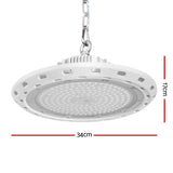 Leier 150W UFO LED High Bay Light for Commercial Use - Front View
