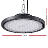 Leier 150W LED High Bay Lighting for Industrial and Commercial Spaces - Front View