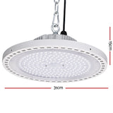 Leier 150W LED High Bay Light for Industrial and Commercial Spaces - Front View