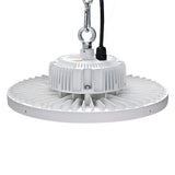 Leier 150W LED High Bay Light for Industrial and Commercial Spaces - Top-Down View