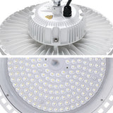Leier 150W LED High Bay Light for Industrial and Commercial Spaces - 45-Degree Angle