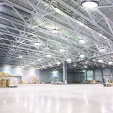 Leier 200W LED High Bay Lighting for Industrial and Commercial Spaces - Low Angle