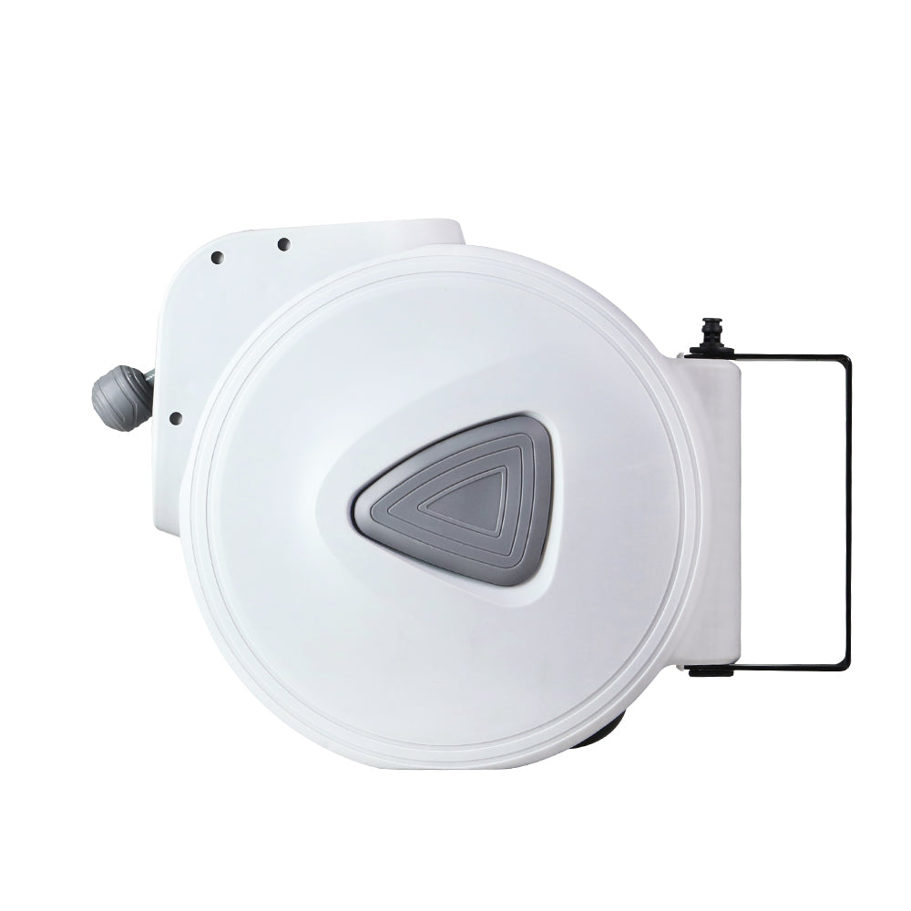 GIANTZ 10m Automatic Retractable Air Hose Reel with 180° Swivel Mount for Garage and Workshop