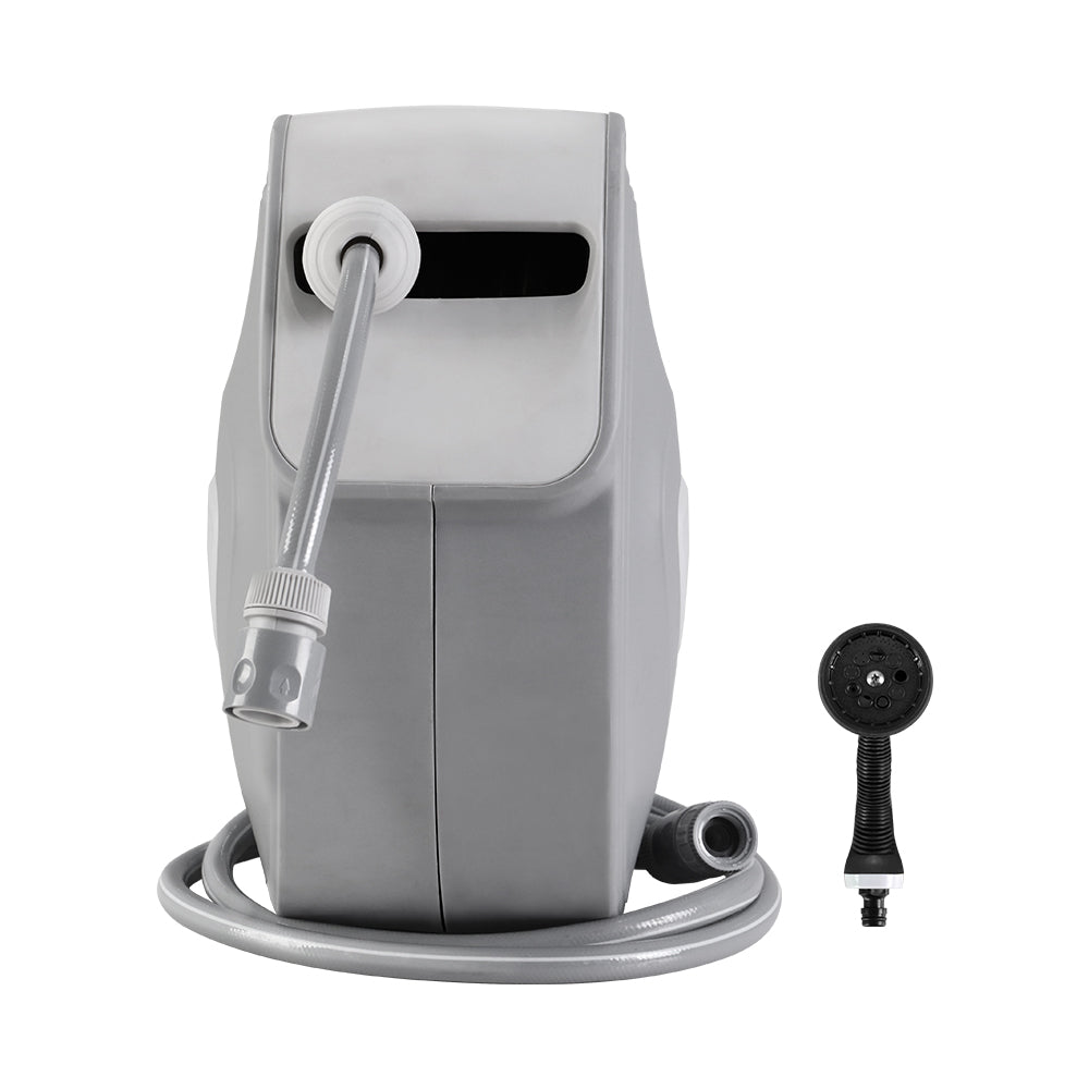 30M Automatic Retractable Hose Reel with Multi-Function Spray Gun