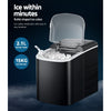2.1L Ice Maker Machine Commercial Portable Ice Makers Cube Tray Countertop Bar