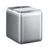 Portable Commercial Ice Maker Machine - 2.6L Countertop Ice Cube Maker for Bars and Parties - Front View