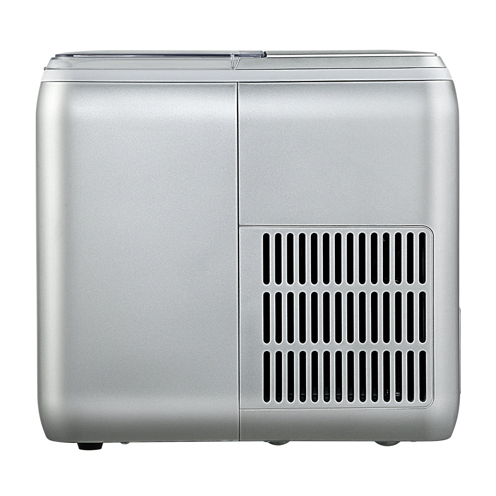 Portable Commercial Ice Maker Machine - 2.6L Countertop Ice Cube Maker for Bars and Parties