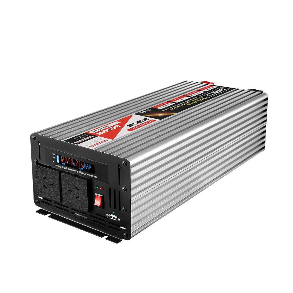 Giantz 3300W Pure Sine Wave Inverter for 12V Power Solutions