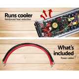 Giantz 3300W Pure Sine Wave Inverter for 12V Power Solutions - 45-Degree Angle
