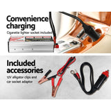 Giantz 600W Pure Sine Wave Inverter for 12V to 240V Power Conversion - Close-Up Angle
