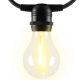 Twinkling Festoon LED String Lights for Outdoor Weddings & Garden Parties - 77m Decorative Lighting