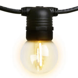 Festive Glow 59m LED Outdoor String Lights for Weddings and Parties