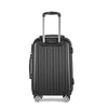 Wanderlite 24inch Lightweight Hard Suit Case Luggage Black