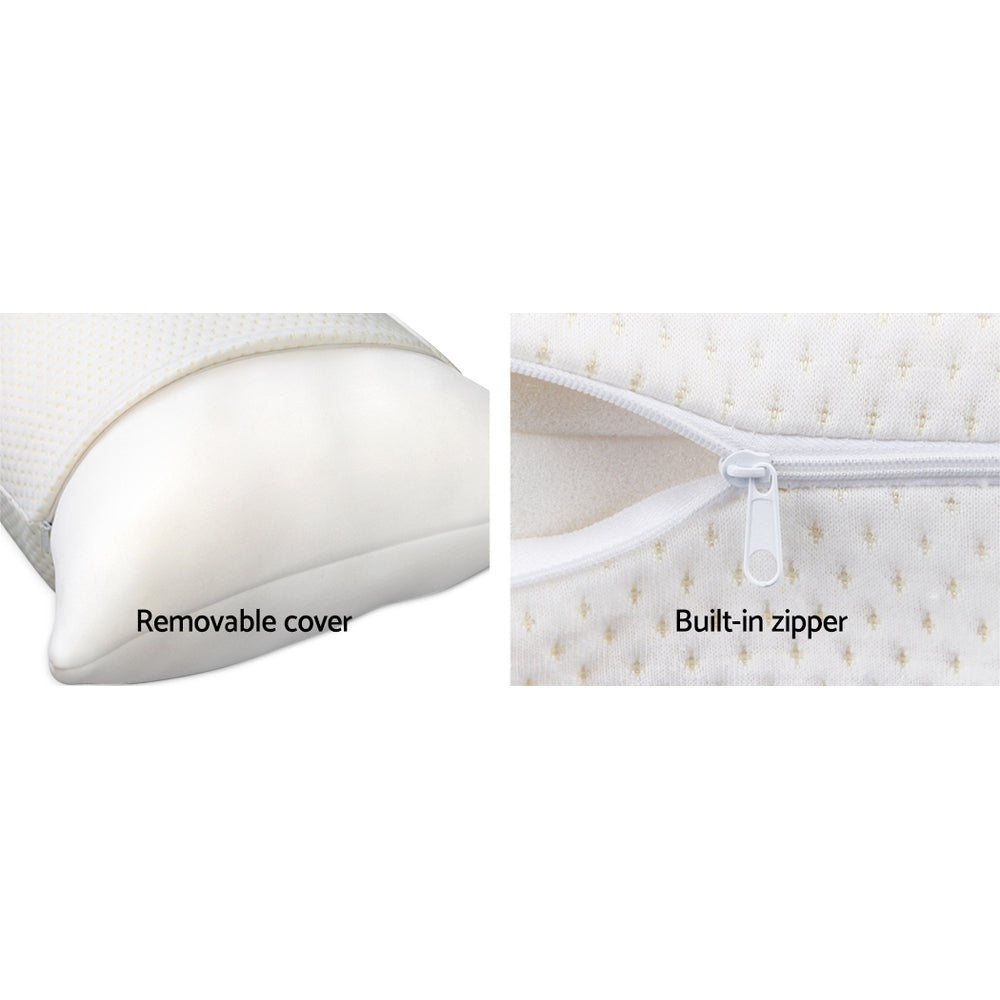 Giselle Luxury Memory Foam Pillow Duo for Ultimate Sleep Comfort