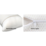 Giselle Luxury Memory Foam Pillow Duo for Ultimate Sleep Comfort - 45-Degree Angle