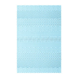 Giselle 11-Zone 8cm Memory Foam Mattress Topper - Double Size Comfort Solution