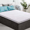 Giselle Bedding Memory Foam Mattress Topper Bed Underlay Cover Queen 7cm