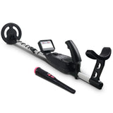 LCD Screen Waterproof Metal Detector & Pinpointer for Treasure Hunting - 180MM Sensitivity