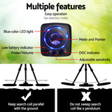 Advanced Waterproof Metal Detector and Pinpointer for Treasure Hunting - 160mm Sensitivity - Top-Down View