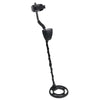 LCD Screen Metal Detector with Headphones - Black