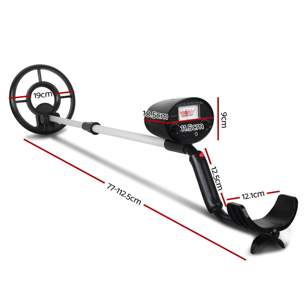 Treasure Seeker Metal Detector - Jet Black
