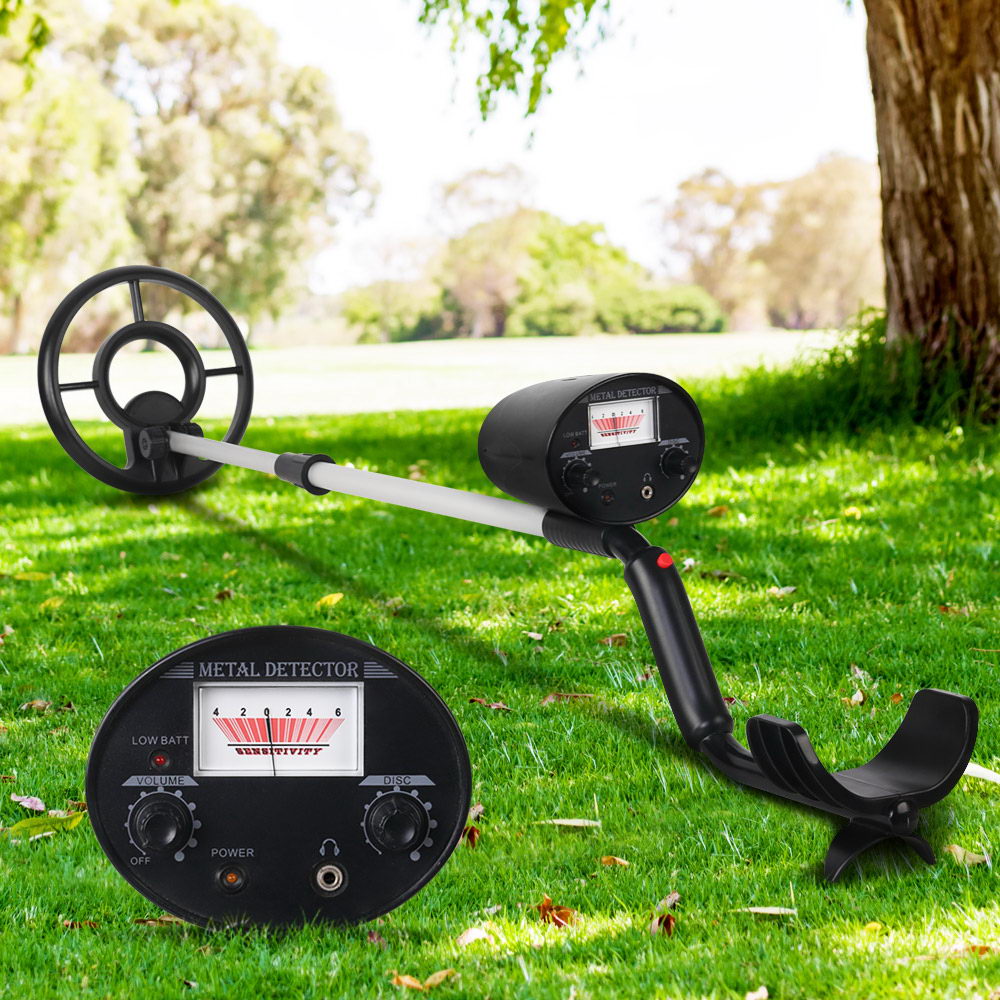 Treasure Seeker Metal Detector - Jet Black
