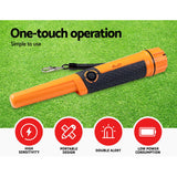 Waterproof Portable Handheld Pinpointer Metal Detector for Treasure Hunting - Side View