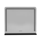 Illuminated Hollywood Style Makeup Mirror with Adjustable LED Lights - 50X60CM - Side View