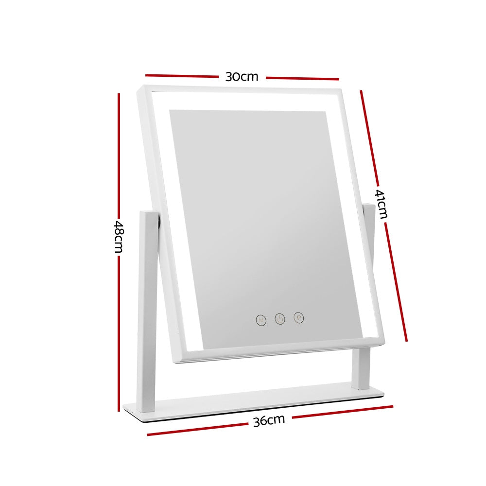 Illuminated Hollywood Style Vanity Makeup Mirror with Adjustable LED Lighting