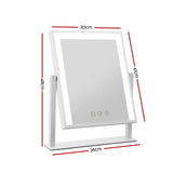 Illuminated Hollywood Style Vanity Makeup Mirror with Adjustable LED Lighting - Front View