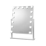GlamourGlow 15-Bulb Dimmable Hollywood Style Makeup Mirror